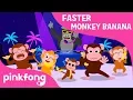 Download Lagu Monkey Banana Faster Version | Baby Monkey | Animal Songs | Pinkfong Songs for Children