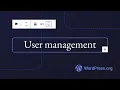 User management