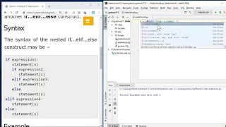 9 Python - nested if statements