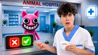 Никогда не принимай АНОМАЛИЮ в ROBLOX Animal Hospital в реальной жизни