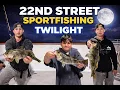 Twilight Trip Out of 22nd Street Landing