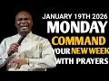 Lagu [Monday 19th JANUARY,2026]Start Your NEW WEEK With Prayer Spiritual Prayer By Apostle Joshua Selman