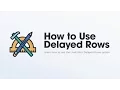 How To Use Delayed Rows in OptimizePress