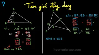 c ch ph t hi n nhanh ra 2 tam gi c ng d ng