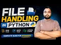 File Handling in Python Complete Python Course Python