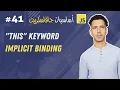 this keyword Default Implicit Binding - Darija JavaScript