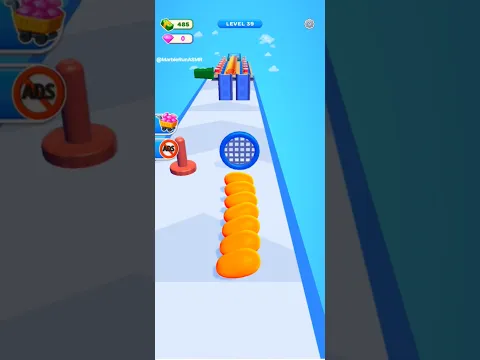 🍟🥔खेल potato Rush Stage-39 Android Game strategy video #gameplay @marblerun-asmr