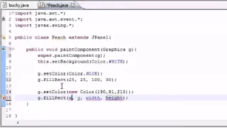 Java Programming Tutorial 84 Drawing Graphics YouTube
