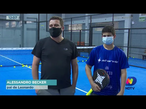 Mundial de padel: Atletas Joinvilenses precisam de patrocínio para representar o Brasil no México