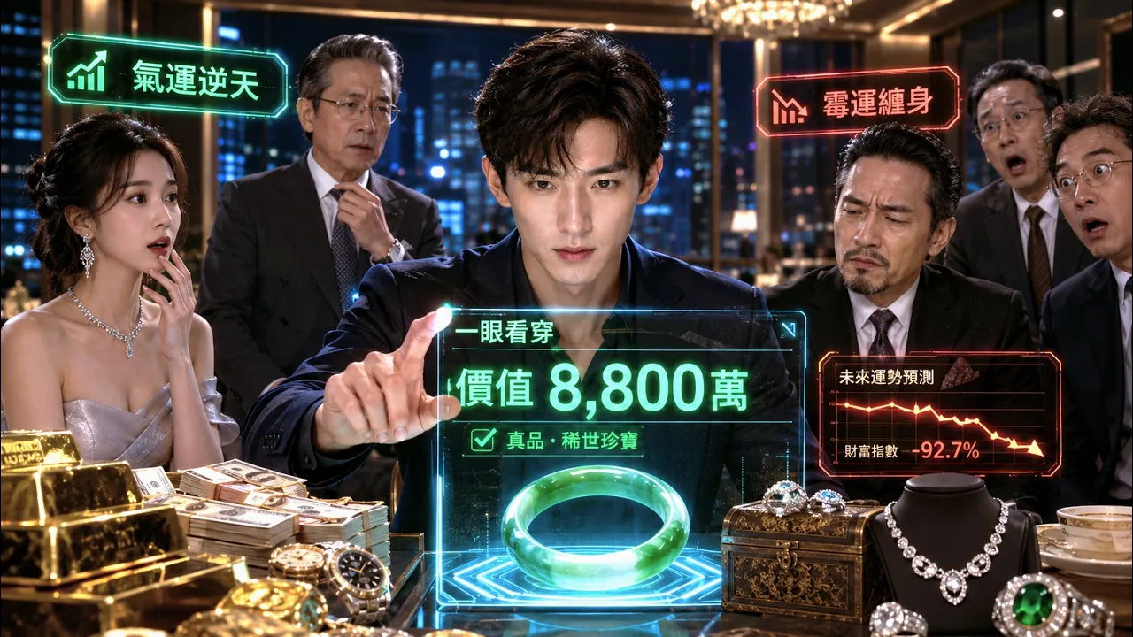 所有專家都說這是破爛,只有我一眼看出價值千萬!靠神秘能力瘋狂撿漏,曾經看不起我的人全都傻眼了