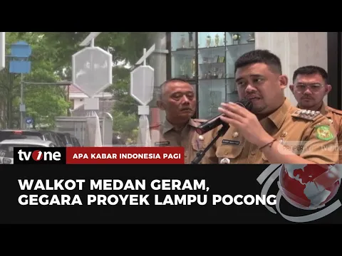 Tidak Sesuai Ekspektasi, Proyek "Lampu Pocong" Buat Walikota Medan Geram