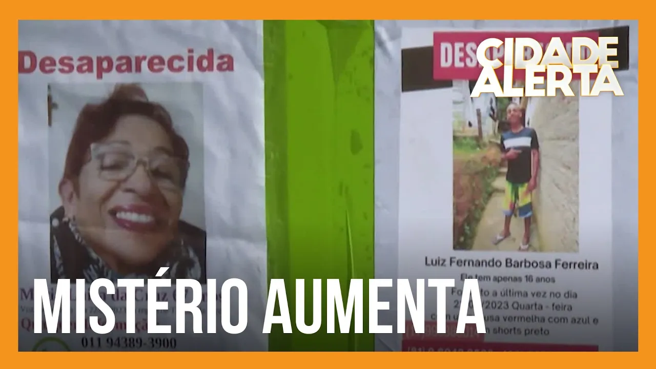 Mistério aumenta: rapaz do mesmo bairro desapareceu no mesmo dia em que Dona Lu
