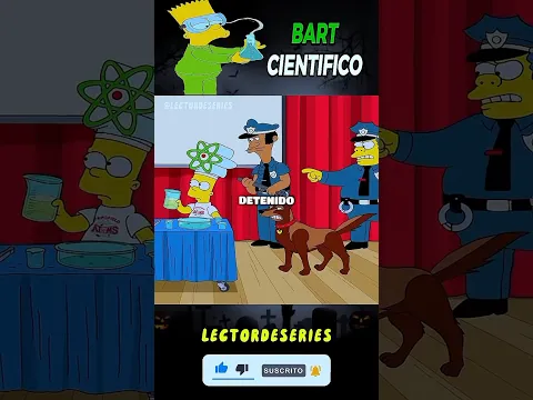 BART UN GRAN CIENTIFICO 😬😅 #shortsfeed #shorts #viral #viralvideo