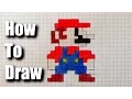 How to draw 8-bit Mario