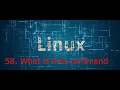 58 What is Swap Free shared memory in Linux free command in Linux 1
