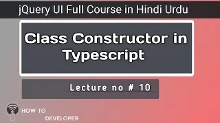 Typescript Tutorials in Hindi part 10 Constructor in class in
