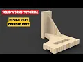 Solidworks Tutorial Make a Design Grinder Rest