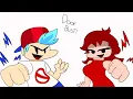 Bf and Gf meet Gia - FNF Comic