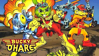 Bucky O Hare ARCADE Full Game Gameplay Walkthrough 4 Players Coop No Commentary 
