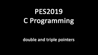 C Programming - Double and triple pointers