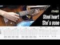 [TAB] Steelheart - She's gone (Guitar solo)