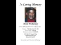 Homegoing Services For Mose McKinley