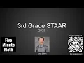 3rd Grade Mathematics STAAR 2025 from Five Minute Math