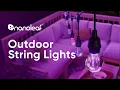 Nanoleaf Essentials Matter Smart Multicolor Outdoor String Lights