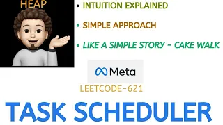 Task Scheduler Easy Intuition Using Heap Leetcode 621 codestorywithMIK