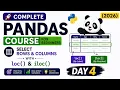 Complete Pandas Course for Beginners 2026 Select Rows Columns with loc iloc Day 4