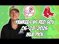 New York Yankees vs Boston Red Sox 26 MLB Pick Prediction MLB Betting Tips