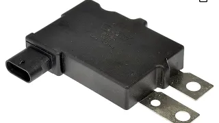 2014 Chevy Malibu LT start stop fuse box module replacement