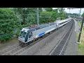 Two NJTransit Trains At Walnut Street Station On The Montclair-Boonton Line