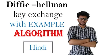 Diffie - hellman key exhange algoritm with example in Hindi CSS series