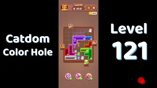 Catdom Color Hole Level 121 Screenshot