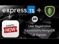 08 Register a User REST API Express Mongo DB UiBrains NAVEEN SAGGAM