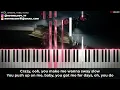 Download Lagu Alan Walker - The Drum piano karaoke instrumental cover, lyrics