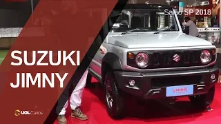 NOVO SUZUKI JIMNY SERÁ LANÇADO EM 2019 | SALÃO DO AUTOMÓVEL 2018