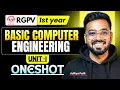 Unit 1 Complete in One Basic Computer Engineering RGPV B Tech Semester Exams