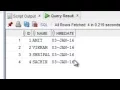 sql tutorial how to create a table using default option