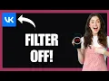 Turn Off Profanity Filter on VK App