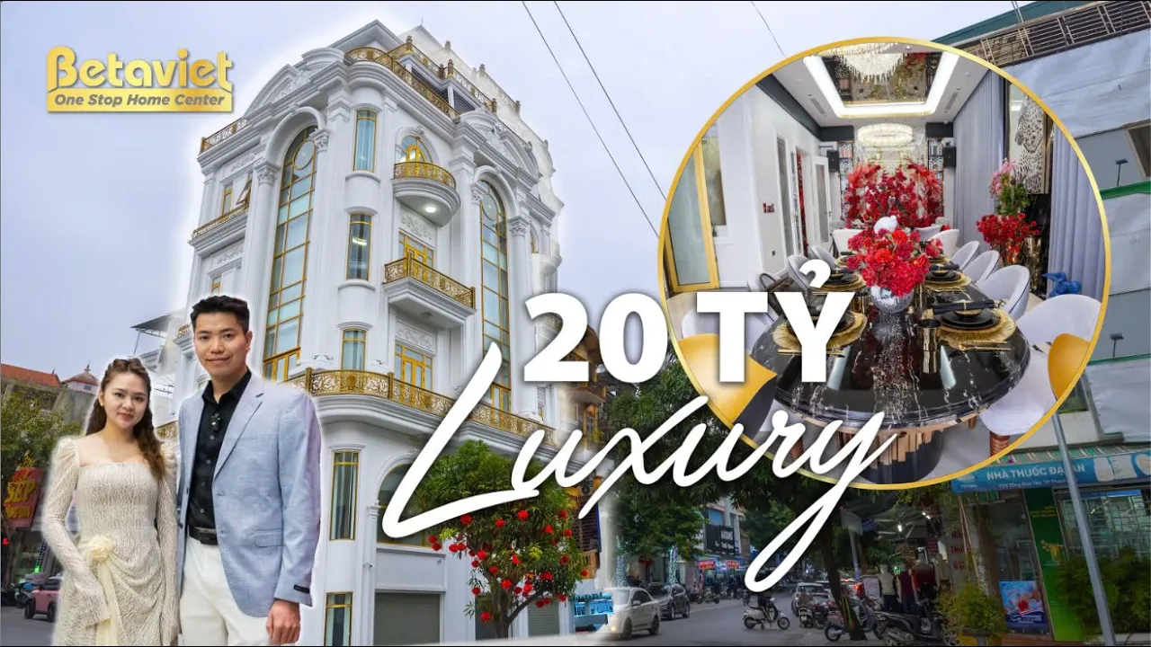 Thiết kế biệt thự nhà phố 20 tỷ xứng tầm đại gia xứ Thanh