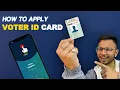 How to Make Voter ID Card Using Your Phone How to Apply Voter ID Card 2025
