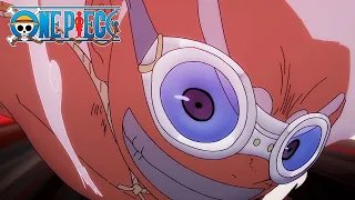 إلى أي مدى تصل قوة لوفي ضربة صاروخية ضد روب لوتشي تفقده الوعي One Piece الحلقة 1101 