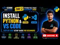 Install Python VS Code on Windows Python Full Stack Roadmap 2026 Day 2