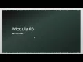 Python Module 03-03 Pseudo Code