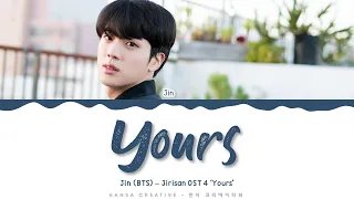 Download Jin BTS - 'Yours' (Jirisan OST 4) Lyrics Color Coded (Han/Rom/Eng) || @HansaGame MP3