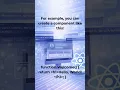 React Functional Components vs Props Explained React JS Basics