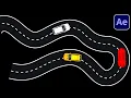create Car Path Animation using Auto Orient along path In After effect I I Tutorial I
