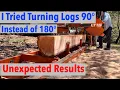 AGAIN Changing The Way I Mill Lumber On Woodmizer LT15 Sawmill